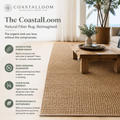 Zephtuft™ CoastalLoom Soft-Jute Hybrid Rug